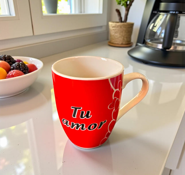 3 Taza Ceramica Amor $29 c/u