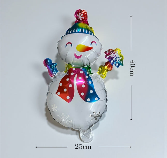 10 Globos Navideños Diferentes Figuras $3 c/u
