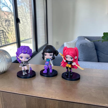 6 Figuras Guerreras K-Pop coleccionables $32 c/u
