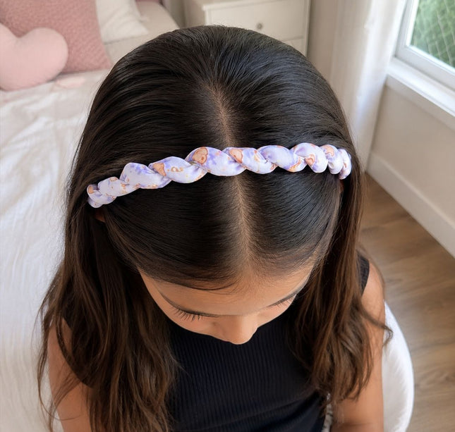12 Diademas Trenzadas Diseños Hermosos $8.96 c/u