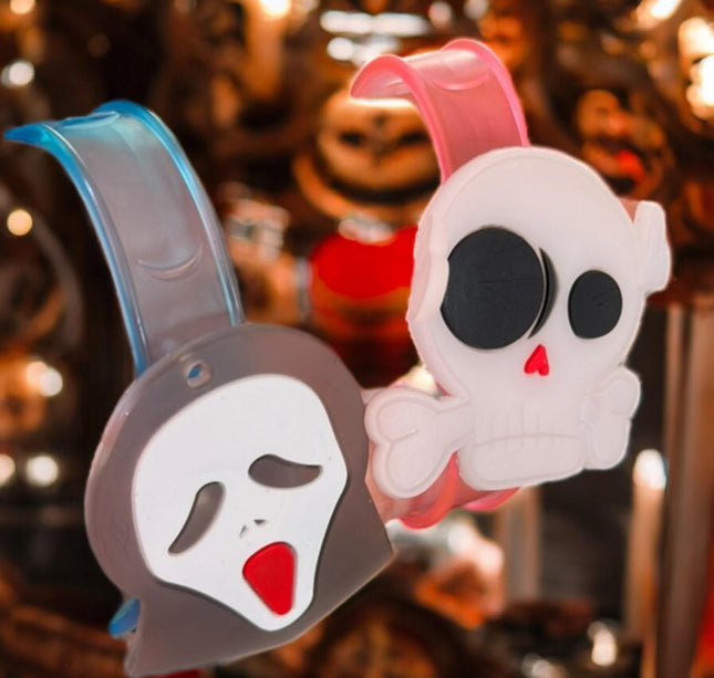 12 Pulseras Halloween con Luz $3.5 c/u