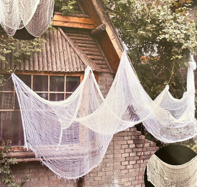 6 Telaraña para decorar Halloween $15 c/u