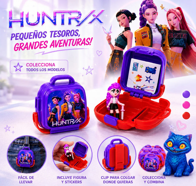 24 Mochilitas Guerreras K-Pop con Llavero sorpresa y Stickers $13.5 c/u