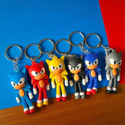 12 Llaveros Sonic 3D $6 c/u