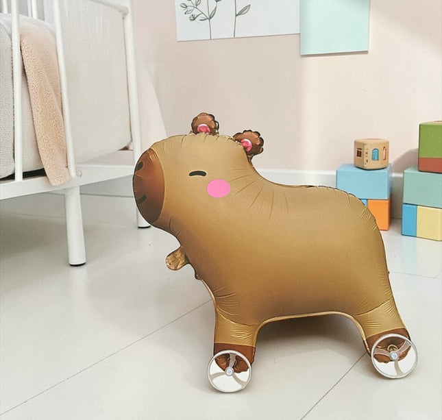 3 Globo/Carrito de Animalitos Hermosos (con Ruedas Incluidas) $35 c/u