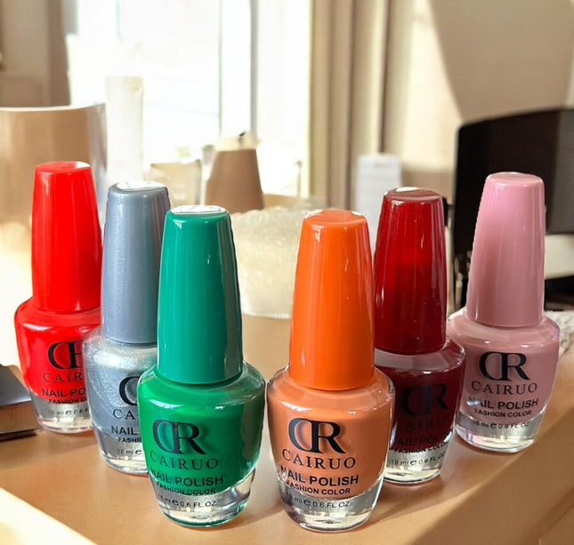 24 Esmaltes para uñas "Cairuo" Beauty Girl $11.5 c/u