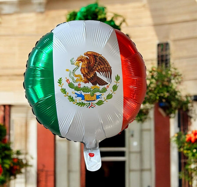 3 Sets de Globos Septiembre banderas $31 c/u