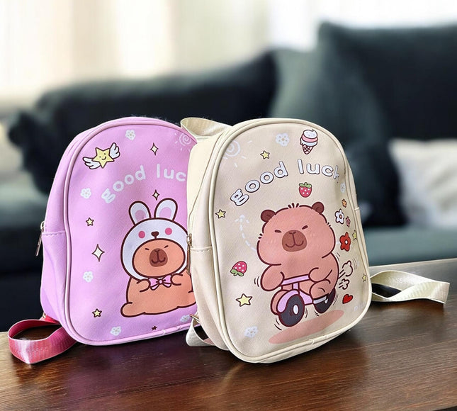 Mochila Capibara Pequeña Colores