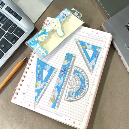 24 Juegos de Geometria Sanrio con Estuche $14.9 c/u