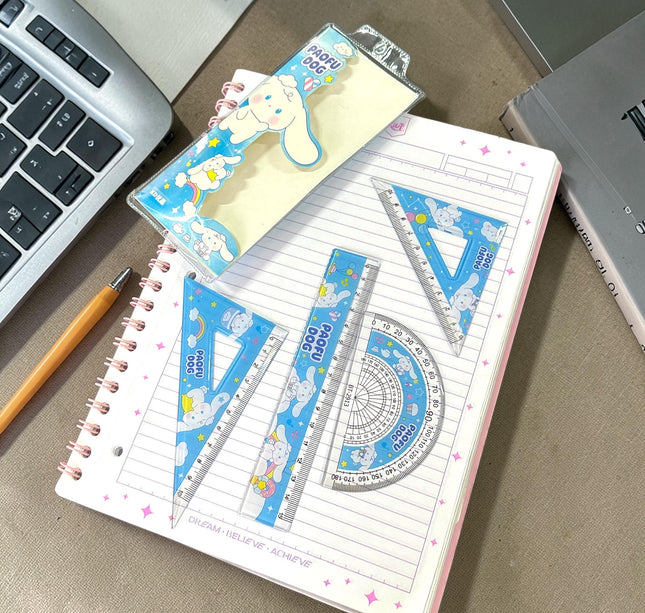24 Juegos de Geometria Sanrio con Estuche $14.9 c/u