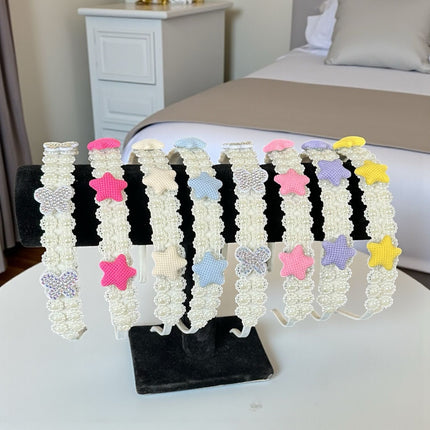 OFERTA!!! 12 Diademas Decoradas Perlas (Modelo Variado) de $9.75 A SOLO $7.42 C/U