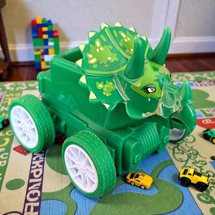 12 Carritos Dinosaurios Colores $14 c/u