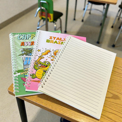 12 Libretas Francesas "Tralalero" $10.5 c/u