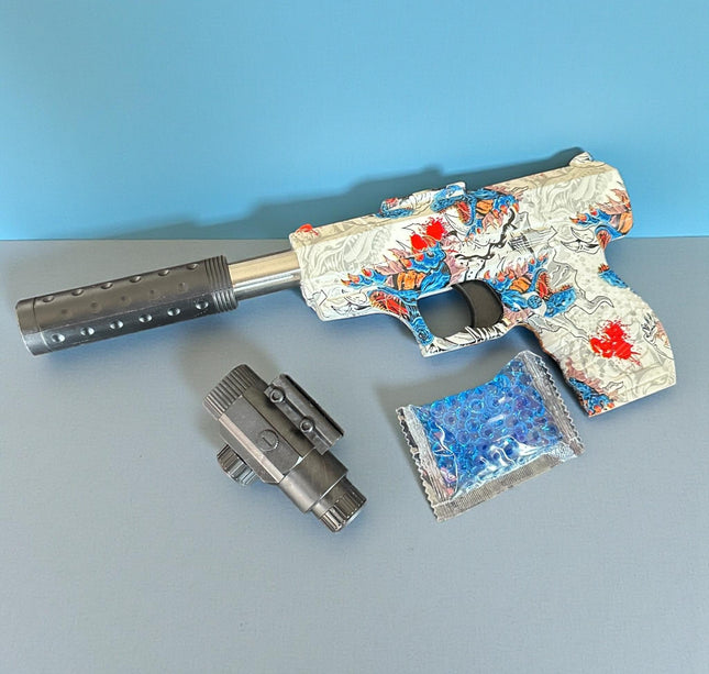 Pistola de Juguete con Bolitas de Hidrogel