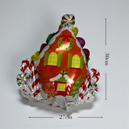 10 Globos Navideños Diferentes Figuras $3 c/u