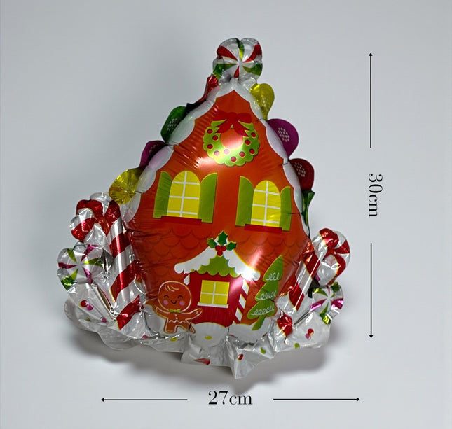 10 Globos Navideños Diferentes Figuras $3 c/u