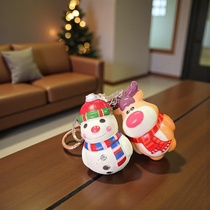 12 Squishies Llavero Navideño Figuras G $10.41 c/u