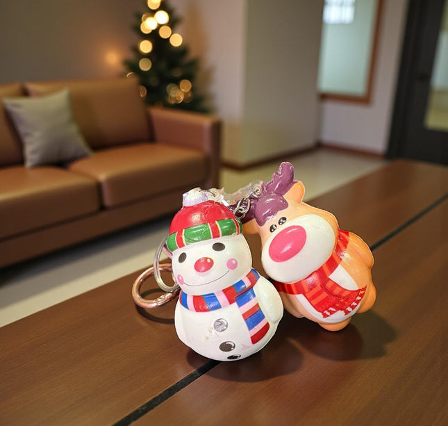 12 Squishies Llavero Navideño Figuras G $10.41 c/u