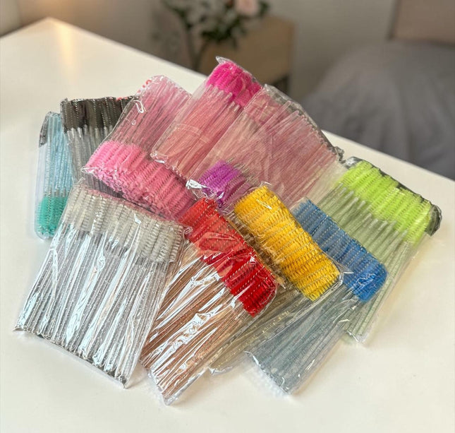 10 Sets de 50 Brochas Spooly Desechables $18 c/set