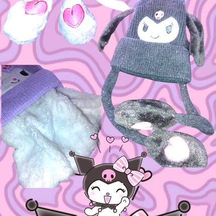 Gorro con orejitas Sanrio