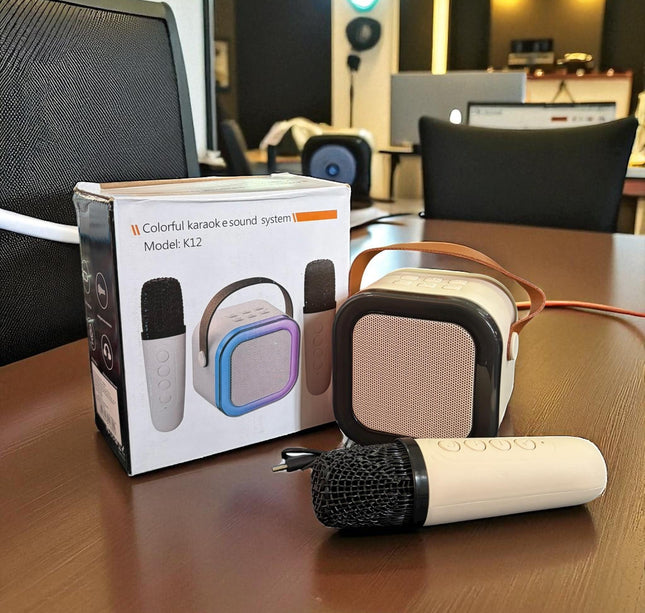 Set de Bocina con Luz y Microfono