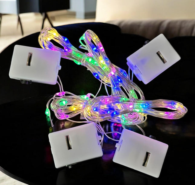 12 Luz de Hadas Colores 2M $7 c/u