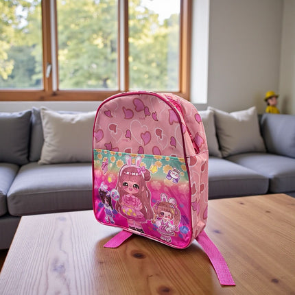 Mochila Infantil Estampada con Bolsa enfrente Niño/Niña 26cm*22cm*8cm