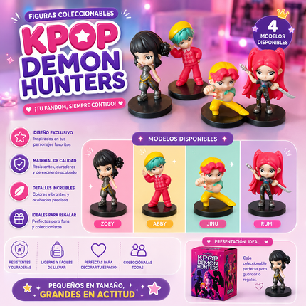 6 Guerreras K-Pop Sorpresa Individual $32 c/u