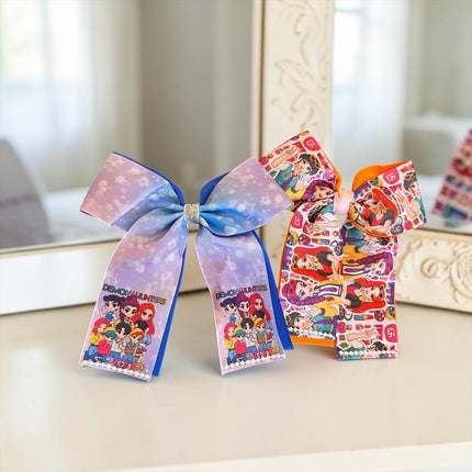 12 Moños Guerreras K-Pop Coquette Lindos $15 c/u