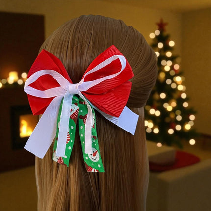 12 Moños Navideños Siempre Bella $5.7 c/u