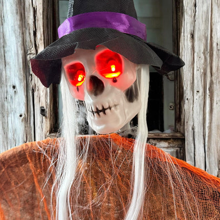 Calavera decorativa con Luces y Sonido