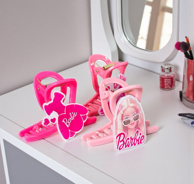 12 Pinzas Barbie Para Cabello $7.80 c/u