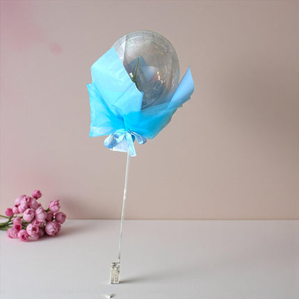 Globo Burbuja con Rosa y Luz