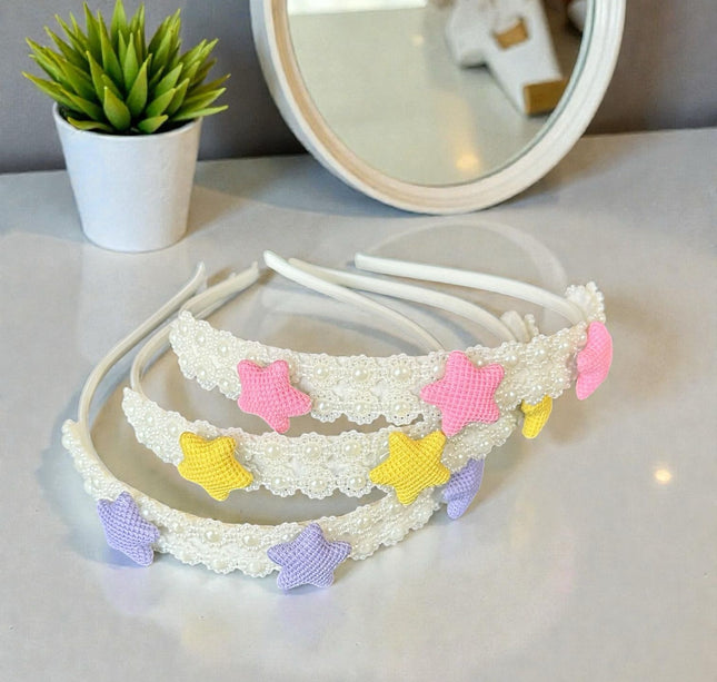 OFERTA!!! 12 Diademas Decoradas Perlas (Modelo Variado) de $9.75 A SOLO $7.42 C/U