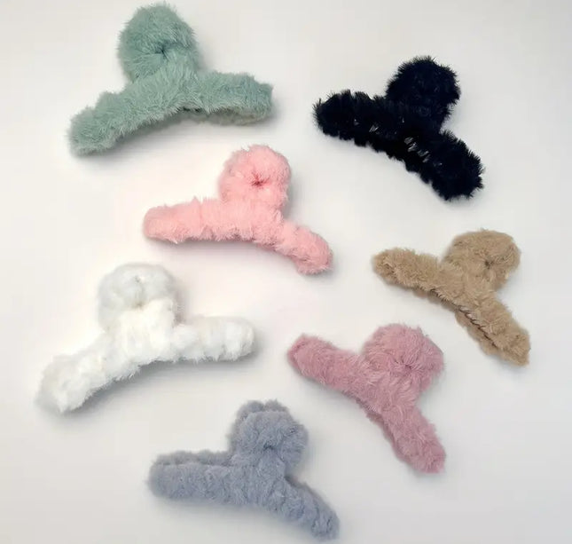 12 Pinzas Peluches Colores $8.25 c/u