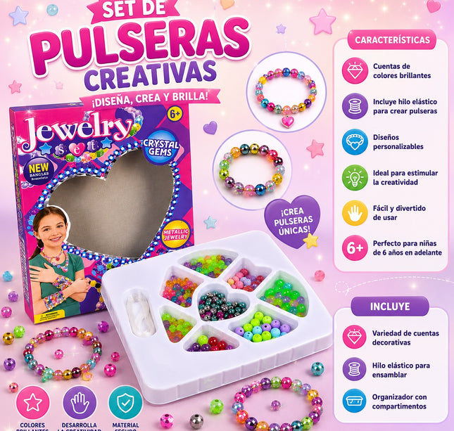 Exclusivo Tienda en linea 💥💎Corazón de Accesorios para Hacer pulseras