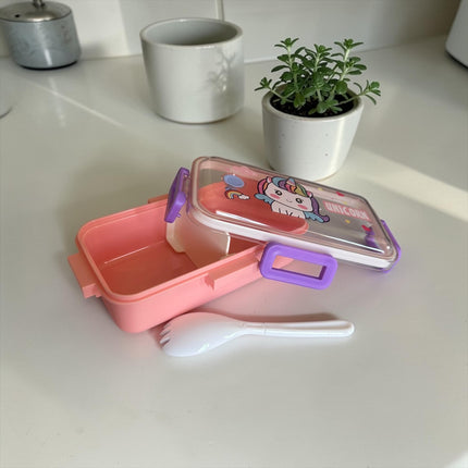 Lonchera Astronauta Con división Decorada