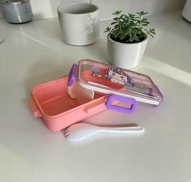 Lonchera Astronauta Con división Decorada