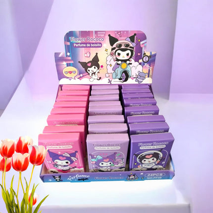 24 Perfumes de bolsillo Sanrio 11.5 c/u