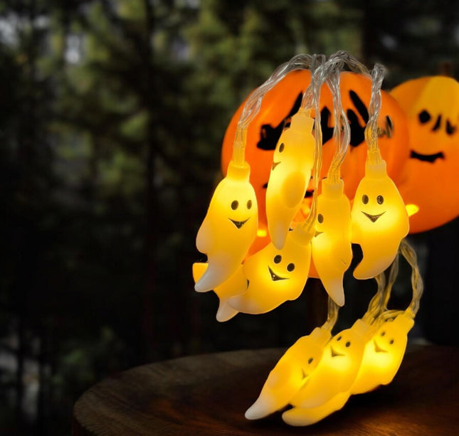 Serie de Luces Halloween Fantasmitas