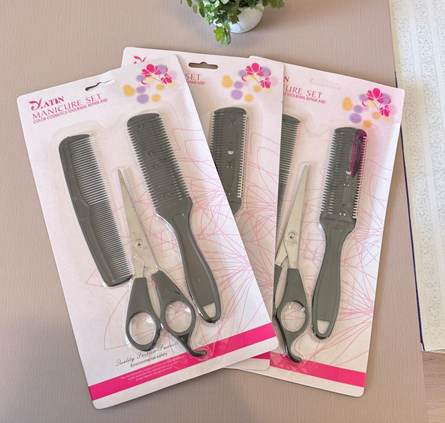 12 Sets de Cabello, Peines Tijera $15 c/u