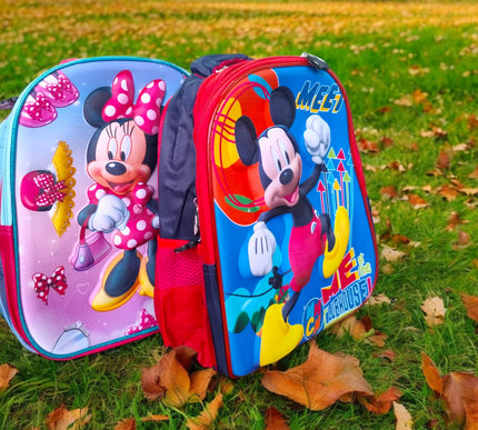 Mochila escolar Mickey Minnie con Luz