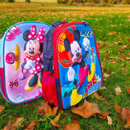 Mochila escolar Mickey Minnie con Luz