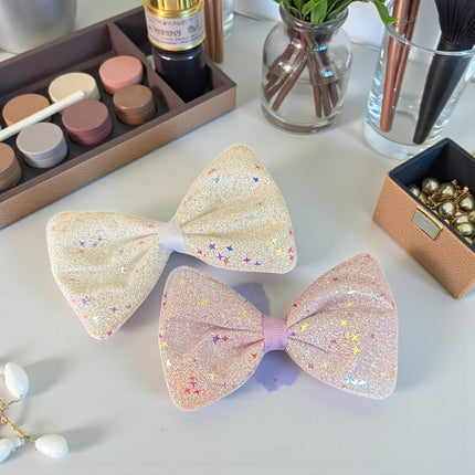 12 Moños Destellos Diamantados Colores $6.5 c/u