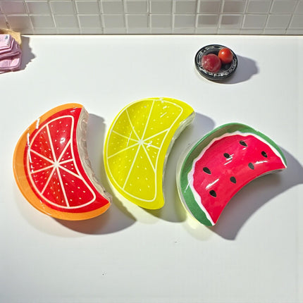 12 Pinzas Frutas para Cabello Lindas $10.5 c/u