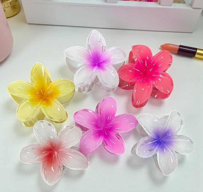 12 Pinzas Hawainas de Colores $9.9 c/u