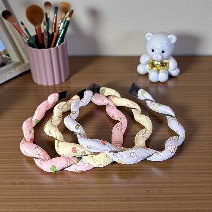 12 Diademas trenzadas Sanrio $12 c/u