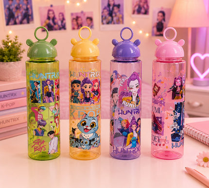 2 Botella Guerreras K.Pop para Agua Rosca de Osito $54 c/u
