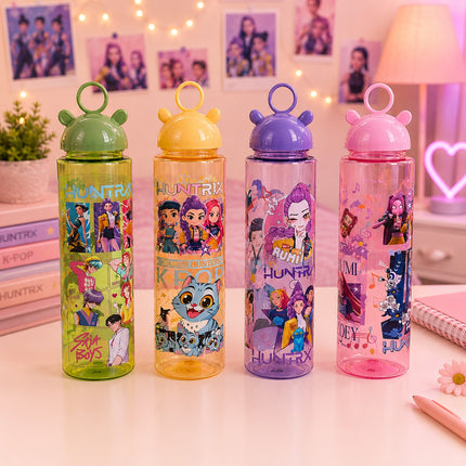 2 Botella Guerreras K.Pop para Agua Rosca de Osito $54 c/u