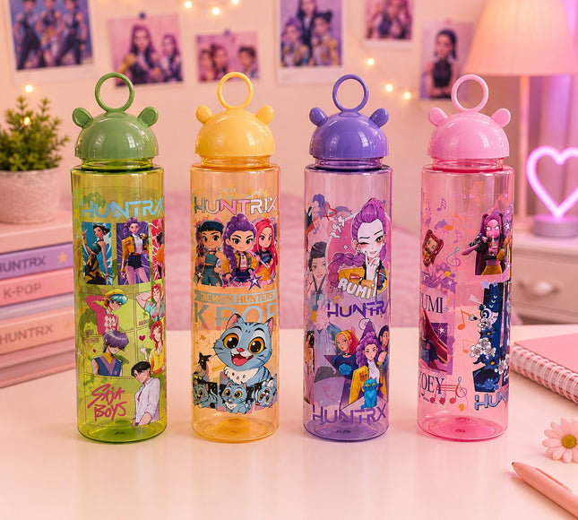 2 Botella Guerreras K.Pop para Agua Rosca de Osito $54 c/u